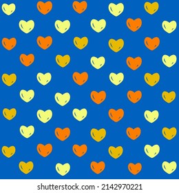 heart seamless pattern，vector background texture