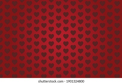 Heart seamless paper cut pattern  for  Valentine's Day