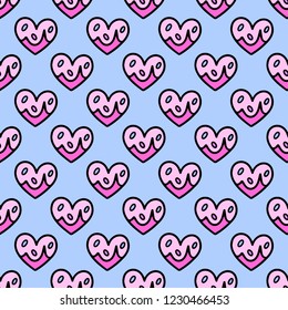 Heart Seamless pattern