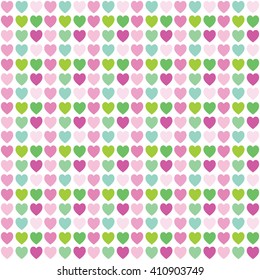 Heart seamless pattern