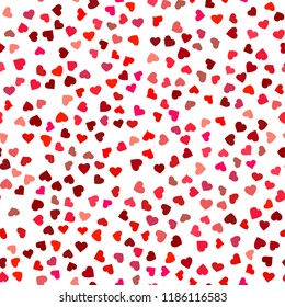 Heart seamless pattern background