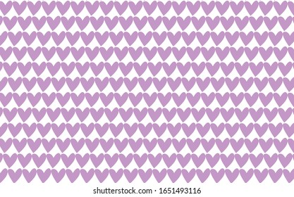 Heart Seamless Pattern with Heart background