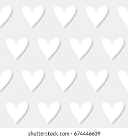 Heart seamless pattern background. Abstract pattern for card, invitation, wallpaper, album, wedding decor, scrapbook, holiday wrapping paper, textile fabric, garment, t shirt, bag print etc