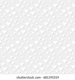 Heart seamless pattern background. Abstract pattern for card, invitation, childish wallpaper, album, scrapbook, holiday wrapping paper, textile fabric, garment, t shirt, bag print etc