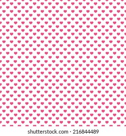 heart seamless pattern background. vector illustration.