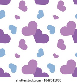 Heart Seamless Pattern Backgrounds Web graphics