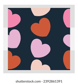 Heart Seamless pattern, Seamless pattern Eps, Love, valentine day, 14 feb, Valentine, valentine day pattern, Pattern Background, 