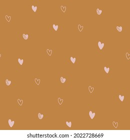 Corazón. Patrón sin soldadura para tela, papel, envoltura, ropa