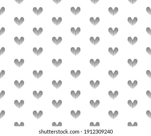 Heart seamless pattern for home decor ideas. Ikat chevron wallpaper. Ethnic, fabric, Indian, Aztec fashion style. Pillow textile decoration. Tribal vector background graphics design.