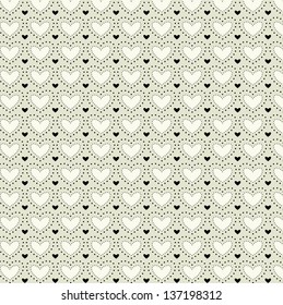 heart seamless pattern. Modern stylish texture