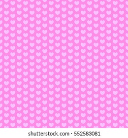 Heart seamless pattern. Valentines day background. Eps10.