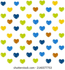 heart seamless pattern , vector background texutre