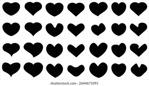 Conjunto corazón en color