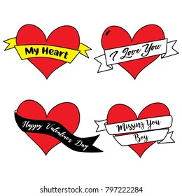heart set icon