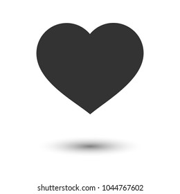 Heart with shadow