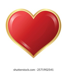 Heart shape 3d icons. Love symbol for Valentines day and Mother day decoration. Social media like symbol. Set of realistic 3d hearts for love design.