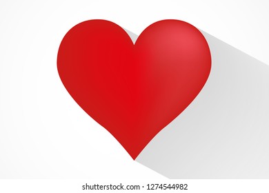 Heart shape for celebrations, vector, illustration, eps file