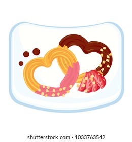 Heart Shape Churros