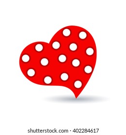 heart shape design icon