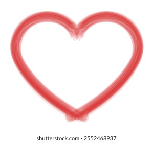 Heart shape design for love symbols, Set simple drawings heart symbols, valentines day related designs and frames, Red heart formed by Available in vector EPS format. editable vector file format.