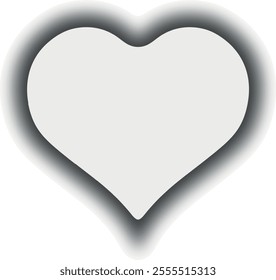 Heart shape design for love symbols, Set simple drawings heart symbols, valentines day related designs and frames, Red heart formed by Available in vector EPS format. editable vector file format.