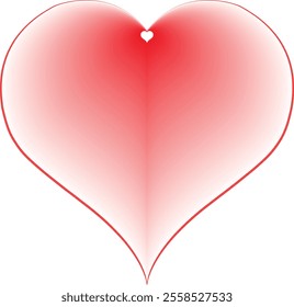 Heart shape design for love symbols, Set simple drawings heart symbols, valentines day related designs and frames, Red heart formed by Available in vector EPS format. editable vector file format.