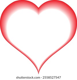 Heart shape design for love symbols, Set simple drawings heart symbols, valentines day related designs and frames, Red heart formed by Available in vector EPS format. editable vector file format.