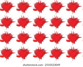 Heart Shape Design For Pattern
