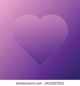 Heart shape drawn from straight lines. Isolated on background. Love symbol modern, simple, vector, icon for website design, mobile app, ui. Vector Illustration
