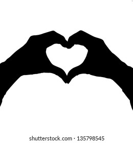 164,490 Hand heart silhouette Images, Stock Photos & Vectors | Shutterstock