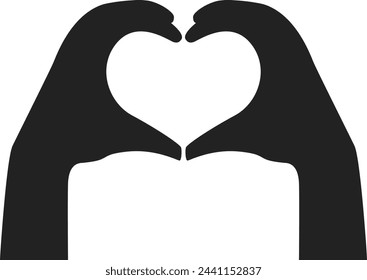 heart shape in the hands