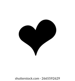 Heart Shape Icon for User Interface