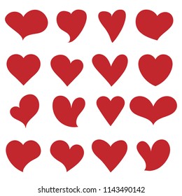 Heart Shape Icons