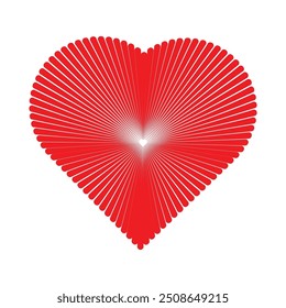 heart shape at illustration vector logo