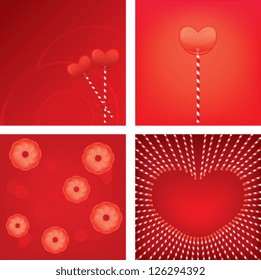 Heart shape lollipop