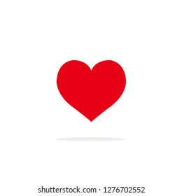 Heart Shape for love icon, vector design,Valentines Day