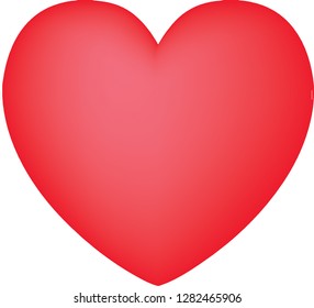Heart Shape for love icon, vector design,Valentines Day
