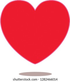 Heart Shape for love icon, vector design,Valentines Day