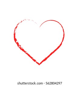 heart shape love vector design for love symbols