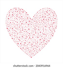 3,359 Hearts made dots Images, Stock Photos & Vectors | Shutterstock