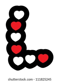 heart shape make font