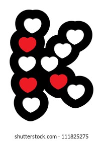 heart shape make font