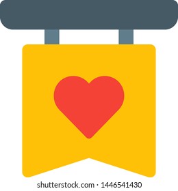 Heart shape on a tablet representing peace and love