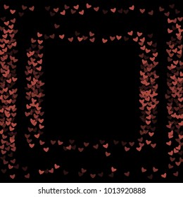 Heart shape outline which consists of isolated elements. Modern style with beautiful elements in heart shape outline. Can be used as print, wallpaper, cards, valentine cards, logo, background