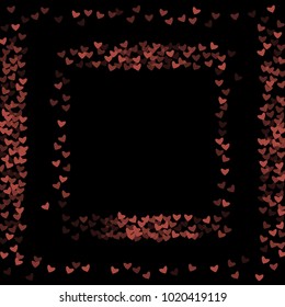 Heart shape outline which consists of isolated elements. Modern style with beautiful elements in heart shape outline. Can be used as print, wallpaper, cards, valentine cards, logo, background