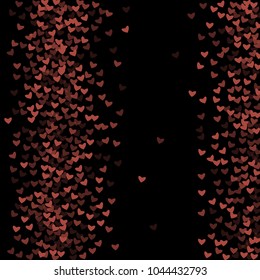 Heart shape outline which consists of isolated elements. Modern style with beautiful elements in heart shape outline. Can be used as print, wallpaper, cards, valentine cards, logo, background