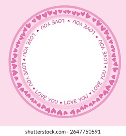 Heart Shape, Photo Frame, Border