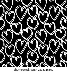 Heart shape seamless pattern design - Heart shape seamless pattern design for fashion textiles, graphics and crafts