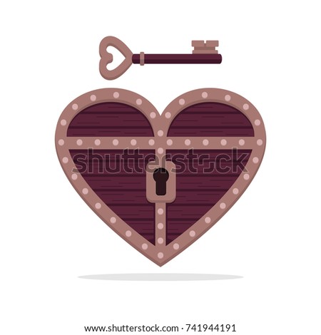 Similar – Image, Stock Photo a love lock rarely stays alone