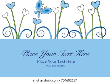 heart shape trees with background